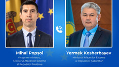 Mihai Popșoi a avut o discuție cu noul ministru de externe al Kazahstanului 