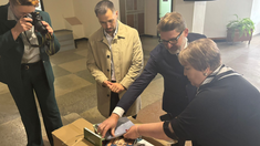 Ambasadorul României, Cristian-Leon Turcanu, a înmânat Bibliotecii Universității Alecu Russo din Bălți 180 de volume în limba română