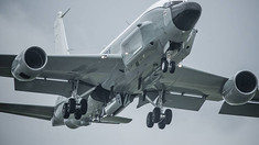 Două avioane britanice au zburat într-o misiune de 12 ore alături de alte forțe SUA și NATO în apropierea graniței cu Rusia. Au trecut și prin România
