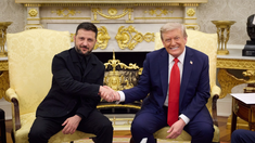 Volodimir Zelenski va fi primit vineri la Casa Albă de omologul său american, Donald Trump
