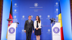 Șefa diplomației române, Oana Țoiu, a reiterat sprijinul pentru Republica Moldova și Ucraina, în cadrul unei întrevederi cu ministrul de Externe al Germaniei 