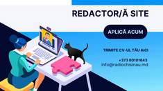 Radio Chișinău angajează redactor/ă site