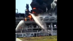 Incendiu la o rafinărie de gaz din Rusia, după un atac ucrainean cu drone 