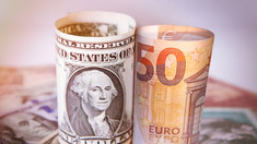 Moneda unică europeană se apreciază la început de săptămână