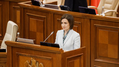 Maia Sandu va ține un discurs în prima ședință a noului Parlament