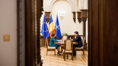 Maia Sandu a avut o întrevedere cu Nicușor Dan la București