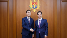 Mihai Popșoi, întrevedere cu vicepreședintele Parlamentului European, Victor Negrescu. „Mizăm în continuare pe cooperarea strânsă cu Parlamentul European”