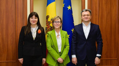 Dorin Recean, la întrevedere cu Maria Luís Albuquerque, comisara europeană pentru Servicii Financiare: „Reforma justiției stă la baza tuturor celorlalte reforme”