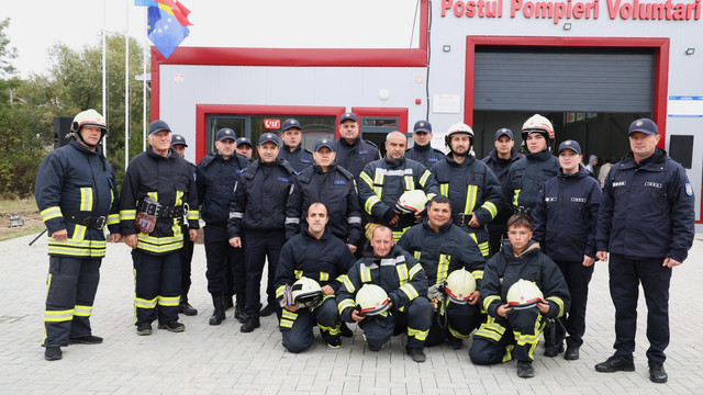 Postul teritorial de salvatori și pompieri voluntari, deschis în localitatea Zubrești, raionul Strășeni (FOTO) Postul teritorial de salvatori și pompieri voluntari, deschis în localitatea Zubrești, raionul Strășeni (FOTO)
