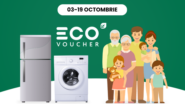 Programul EcoVoucher continuă: a șasea sesiune este dedicată familiilor cu doi copii și persoanelor vârstnice

