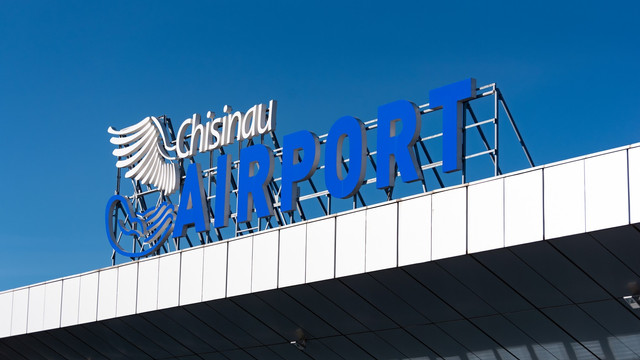 Numărul pasagerilor deserviți de Aeroportul „Eugen Doga” din Chișinău s-a majorat cu 45,5% în luna septembrie