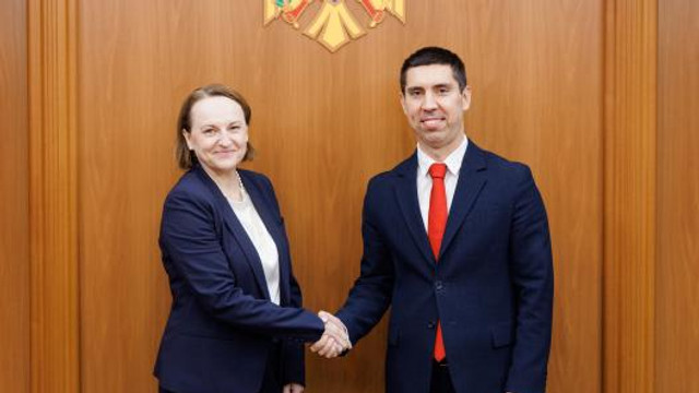 „Progresul pe calea europeană necesită eforturi zilnice din partea tuturor instituțiilor implicate”. Întrevedere a ministrului de Externe Mihai Popșoi cu ambasadoarea UE la Chișinău, Iwona Piórko