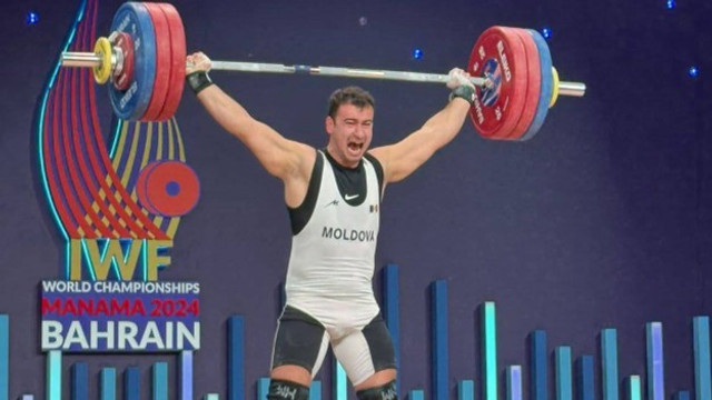 Trei medalii de bronz pentru Marin Robu la Campionatul Mondial de Haltere