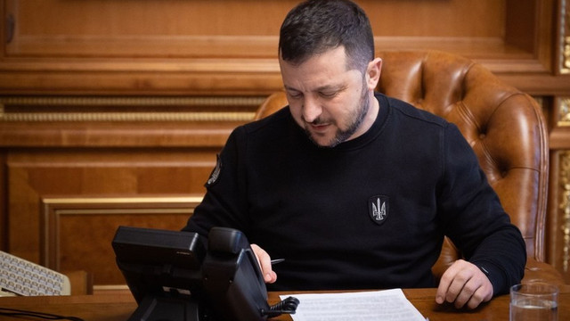 Volodimir Zelenski anunță că a vorbit cu Donald Trump la telefon despre consolidarea apărării antiaeriene