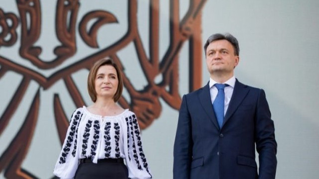 Maia Sandu i-a mulțumit lui Dorin Recean pentru că a condus Guvernul „în acești ani cumplicați”: „Am încredere că vei fi alături când țara va avea nevoie” 
