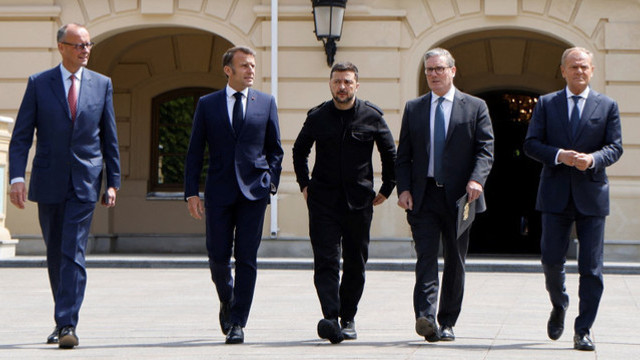 Volodimir Zelenski și liderii europeni au semnat o declarație comună prin care susțin poziția lui Donald Trump pentru soluționarea războiului din Ucraina