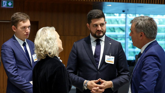 Dorin Junghietu, la Consiliul Energiei TTE al Uniunii Europene: Integrarea Republicii Moldova în piața energetică europeană este vitală Dorin Junghietu, la Consiliul Energiei TTE al Uniunii Europene: Integrarea Republicii Moldova în piața energetică europeană este vitală