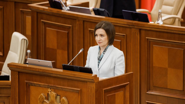 Maia Sandu va ține un discurs în prima ședință a noului Parlament Maia Sandu va ține un discurs în prima ședință a noului Parlament