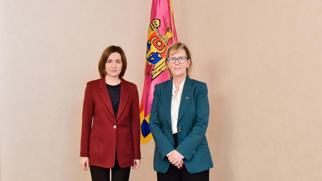 Maia Sandu a avut o întrevedere cu Maria Luís Albuquerque, comisara europeană pentru Servicii Financiare