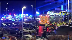 Zece persoane rănite în urma unui atac cu cuțitul într-un tren din Marea Britanie. Doi bărbați au fost arestați