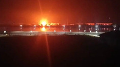 Terminal petrolier al gigantului rus Rosneft, în flăcări, după o lovitură ucraineană