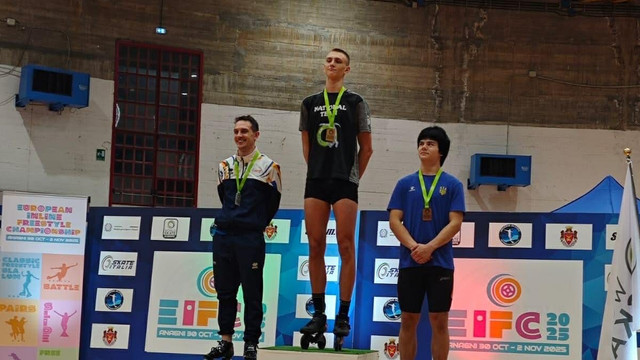 Maxim Caraion a devenit cel mai tânăr campion european din istorie la proba de sărituri în înălțime