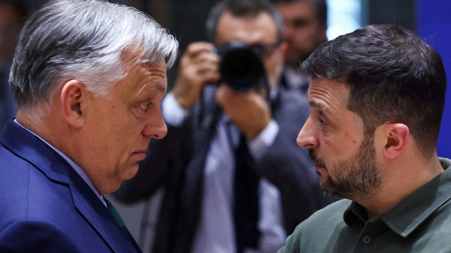 Zelenski îi cere lui Viktor Orban să renunțe la veto-ul care blochează aderarea Ucrainei la UE: Îl sprijină pe Putin