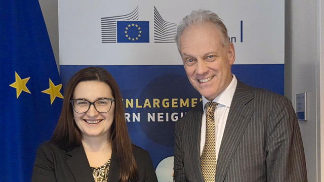 Progresele și nivelul de pregătire pentru aderarea R. Moldova la UE, discutate de Cristina Gherasimov și directorul general pentru Vecinătate și Negocieri privind Extinderea din cadrul CE