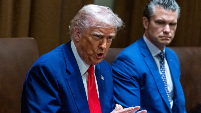 Trump, întrebat de retragerea brigăzii de la Kogălniceanu: „Românii sunt un popor grozav. Doar mai mutăm niște trupe”