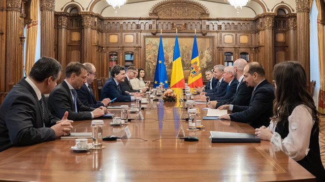 Alexandru Munteanu, la întrevederea cu Nicușor Dan: „Împreună vom transforma în rezultate concrete așteptările cetățenilor de pe ambele maluri ale Prutului”