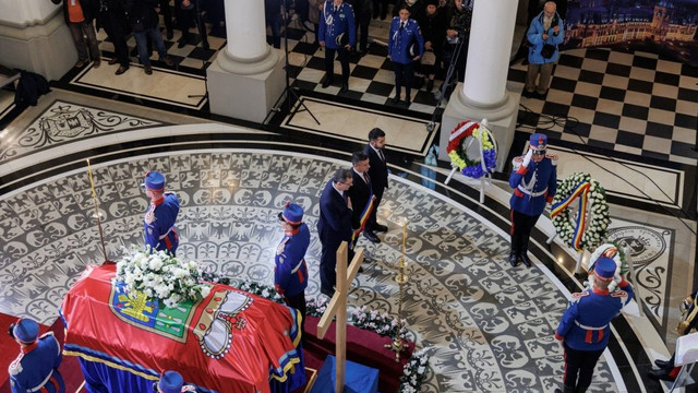 Rămășițele domnitorului Grigore Alexandru Ghica au fost aduse la Iași
