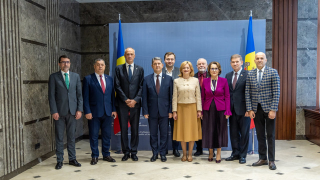 Vizita senatorilor români în Parlament R. Moldova: Ce subiecte au fost discutate