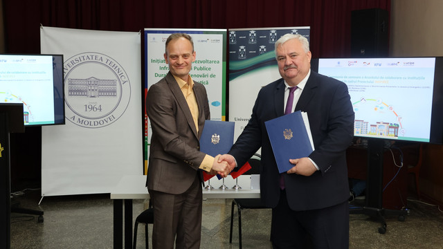 Șase cămine studențești ale USM și UTM vor fi reabilitate energetic în cadrul Proiectului INSPIREE