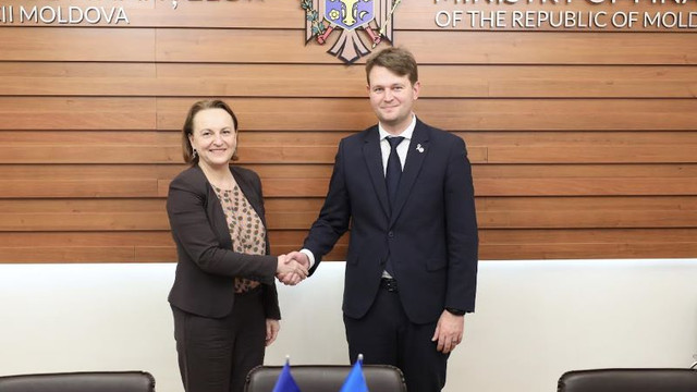 Ministrul Andrian Gavriliță a avut o întrevedere cu Ambasadoarea UE la Chișinău, Iwona Piórko
