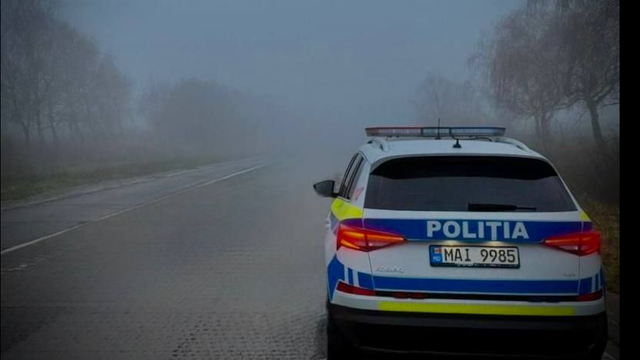 Ceața densă persistă în mai multe zone ale R. Moldova. Poliția îndeamnă la prudență în timpul circulației pe drumurile publice