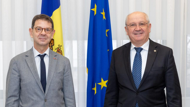 Premierul Alexandru Munteanu a discutat cu Ambasadorul Elveției, Felix Baumann

