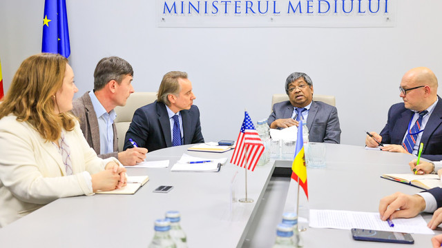 Aspecte de mediu discutate cu Ambasada SUA în contextul construcției liniei electrice Strășeni - Gutinaș
