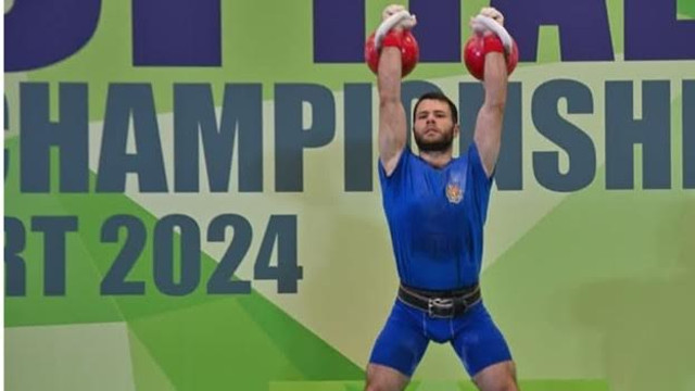 Nicolai Frangu a devenit campion european la kettlebell
