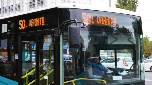 Ruta de autobuz nr. 50 se modifică. Noi ore de pornire în zilele lucrătoare și de odihnă