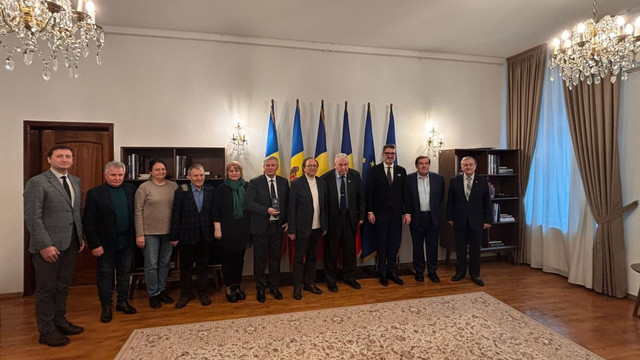 Uniunea Scriitorilor din Republica Moldova, decorată de președintele României cu Ordinul „Meritul Cultural”