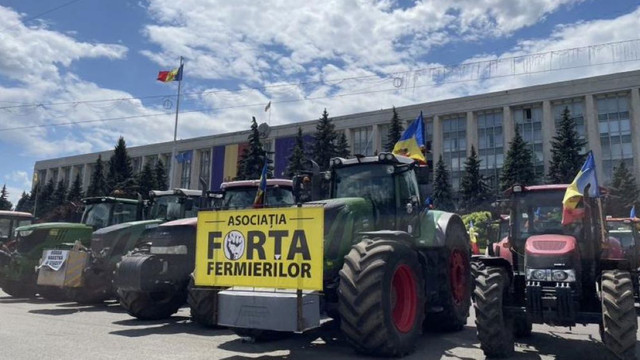Agricultorii din sudul R. Moldova au protestat la Guvern: solicită moratoriu la datorii și un mecanism de finanțare pe termen lung