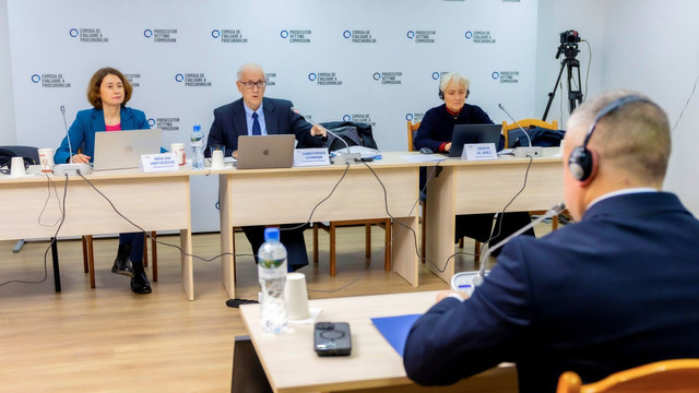 Comisia de evaluare a procurorilor l-a audiat pe Procurorul General interimar