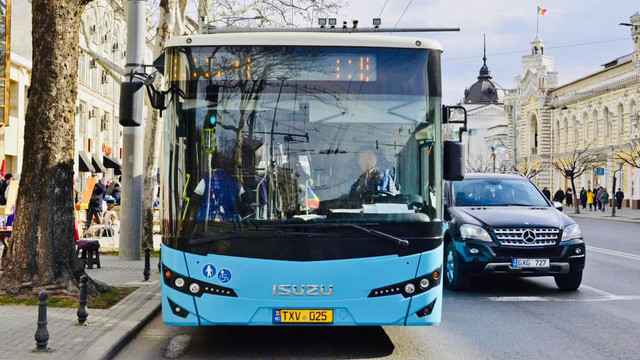 Orarul rutei de autobuz numărul 16 se modifică în zilele de odihnă
