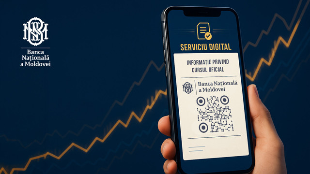 BNM lansează un serviciu digital pentru obținerea imediată a cursului valutar oficial