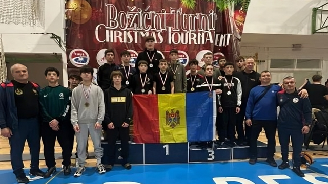 Nichita Fornea a adus bronz pentru R. Moldova de la turneul internațional de lupte liber