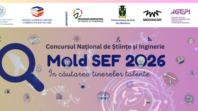 Start înscrierilor la Concursul Național de Științe și Inginerie „Mold SEF” 2026
