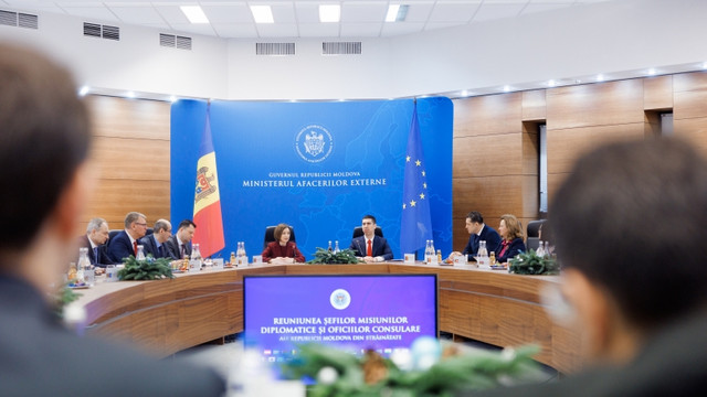 Reuniunea ambasadorilor Republicii Moldova. Maia Sandu a trasat prioritățile politicii externe pentru anul 2026