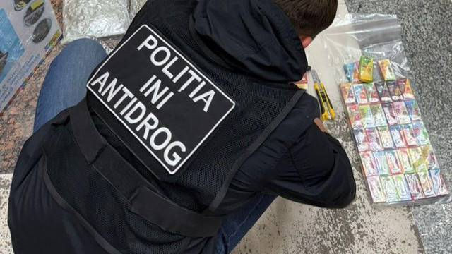 Poliția a scos din circuit droguri de peste 7,4 milioane de lei într-o singură săptămână