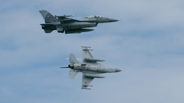 Atac rusesc la granița României. Armata a ridicat în aer două avioane F-16
