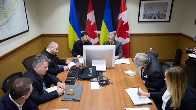 Zelenski, susținut de europeni și Canada înainte de întâlnirea cu Trump

